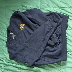 Vintage UMich hockey windbreaker